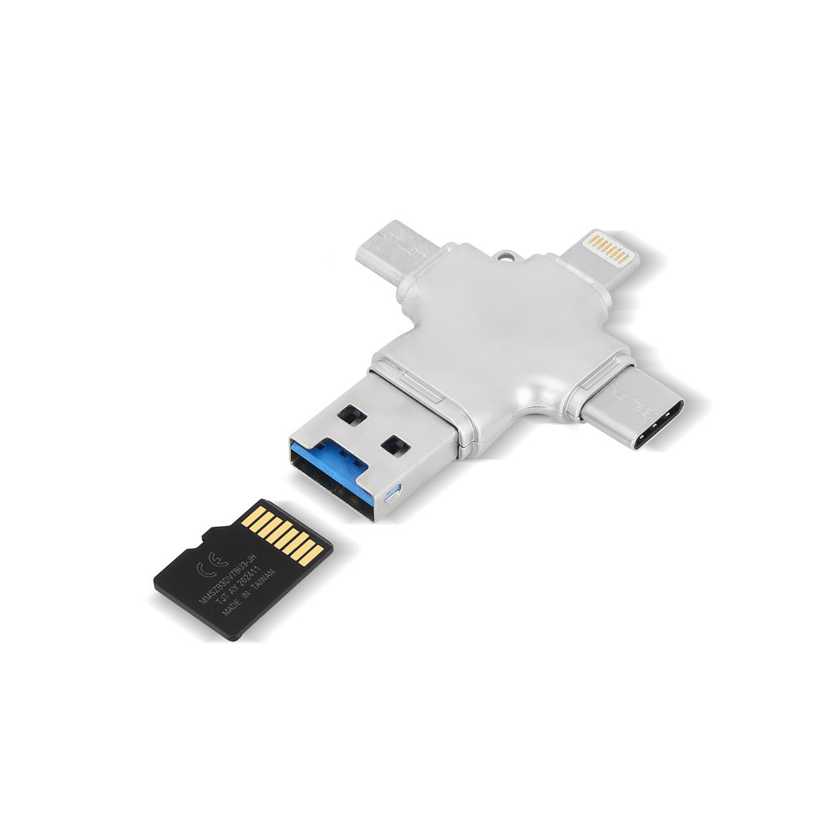 4-in-1 64GB OTG USB Bellek 3.0 64GB