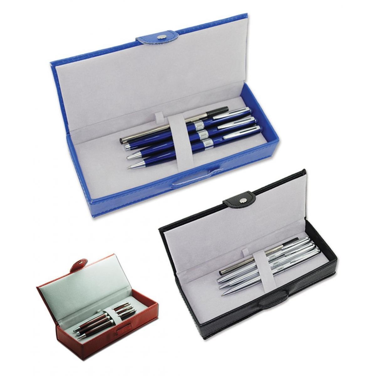 Üçlü Metal Kalem Seti