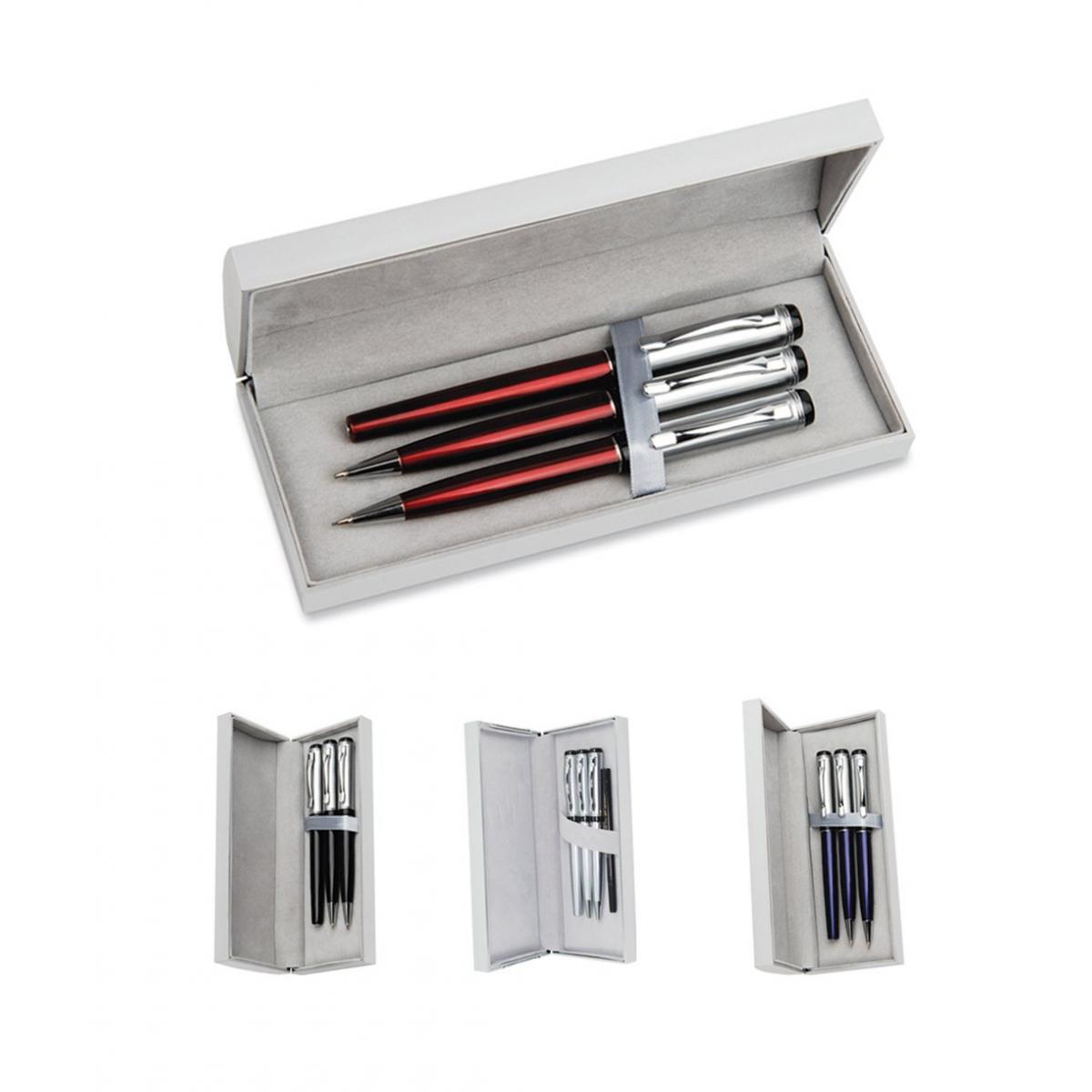 Üçlü Metal Kalem Seti