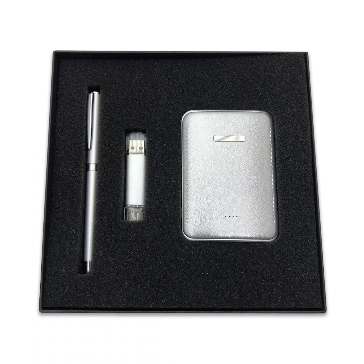 BYL 78 Set: Powerbank - Roller Kalem - USB Bellek 32GB