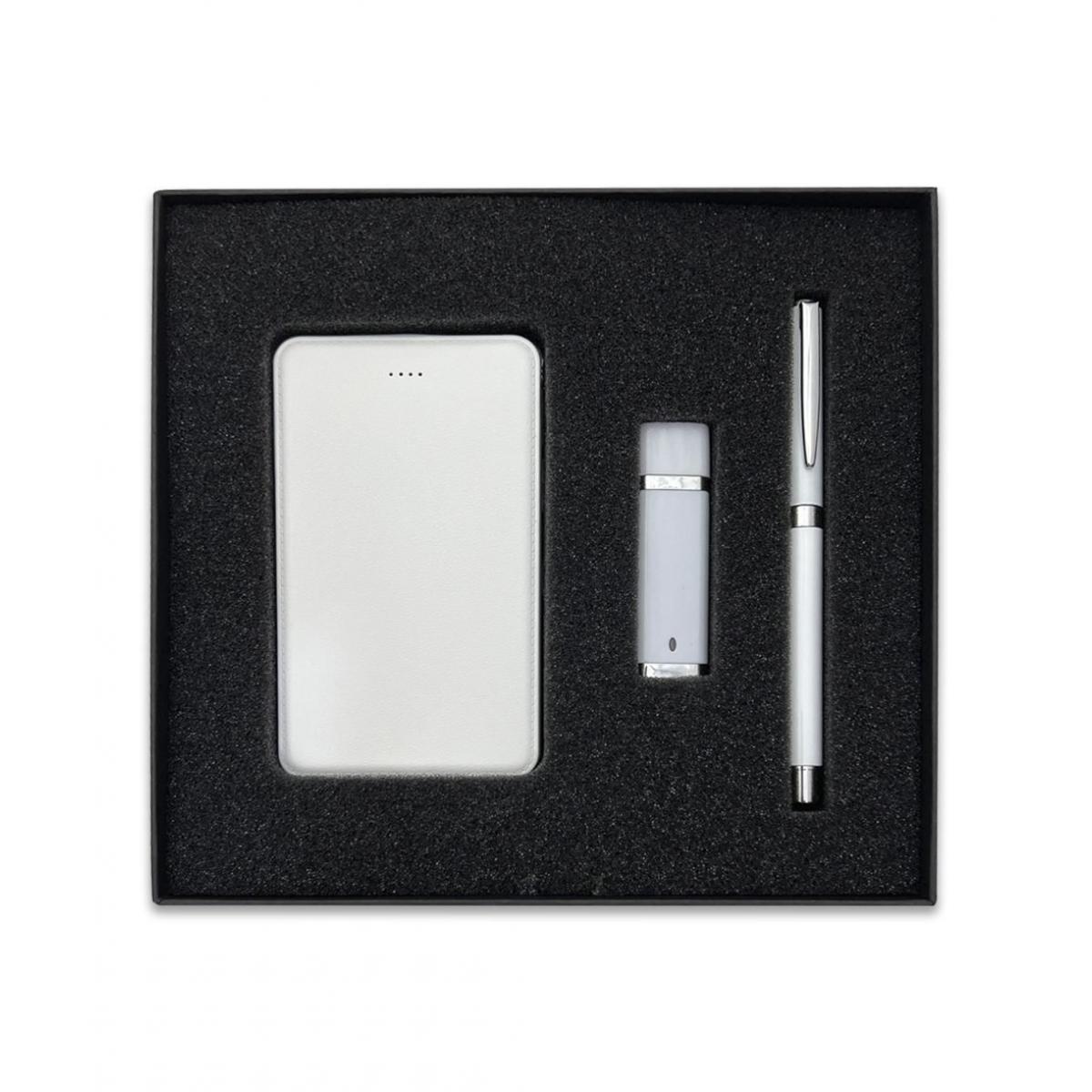 BYL 85 Set: Powerbank - Kalem - USB Bellek 32GB